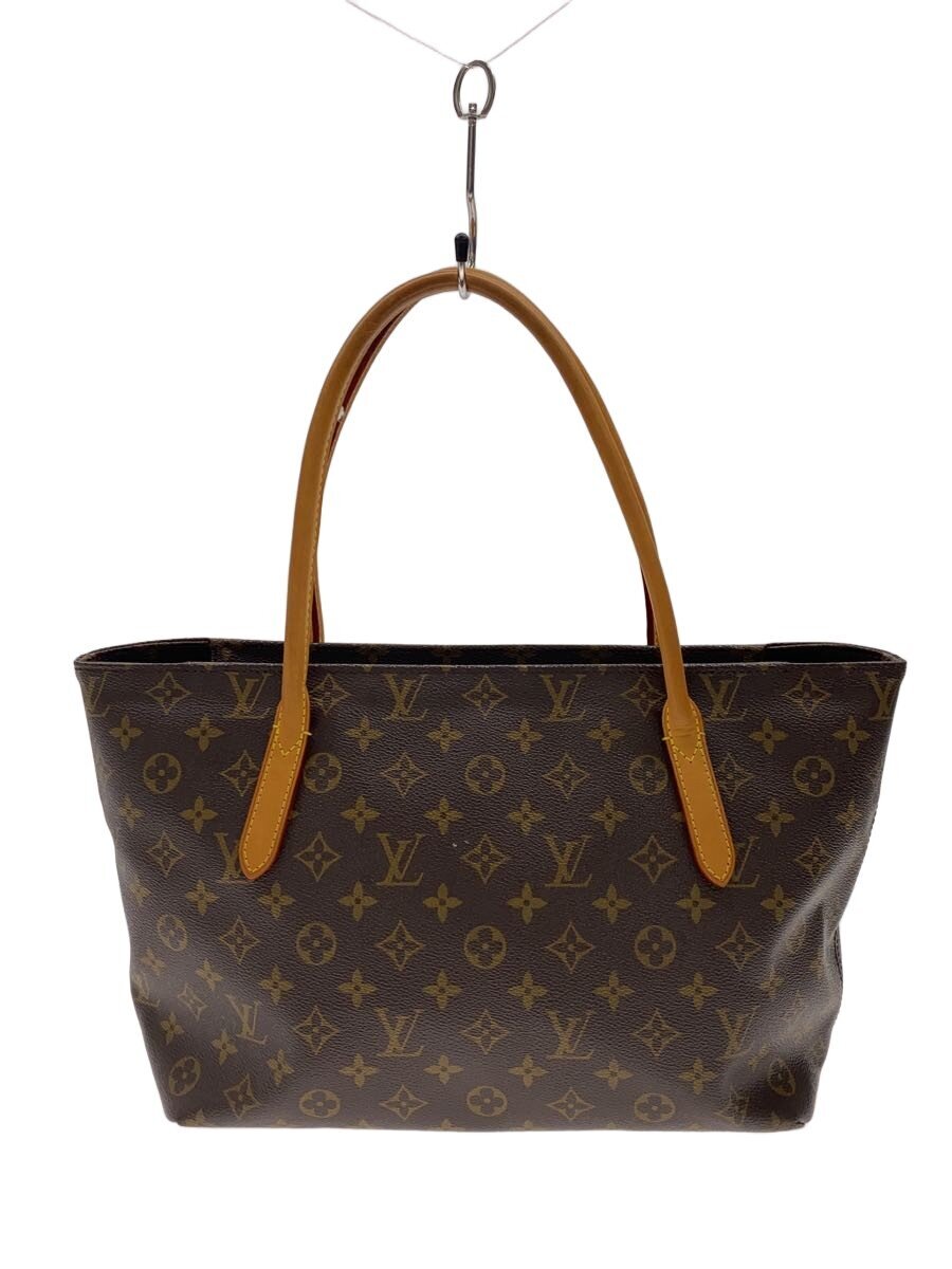 Rakuten - 【中古】LOUIS VUITTON◆ラスパイユPM_モノグラム・キャンバス/PVC/BRW/総柄【バッグ】