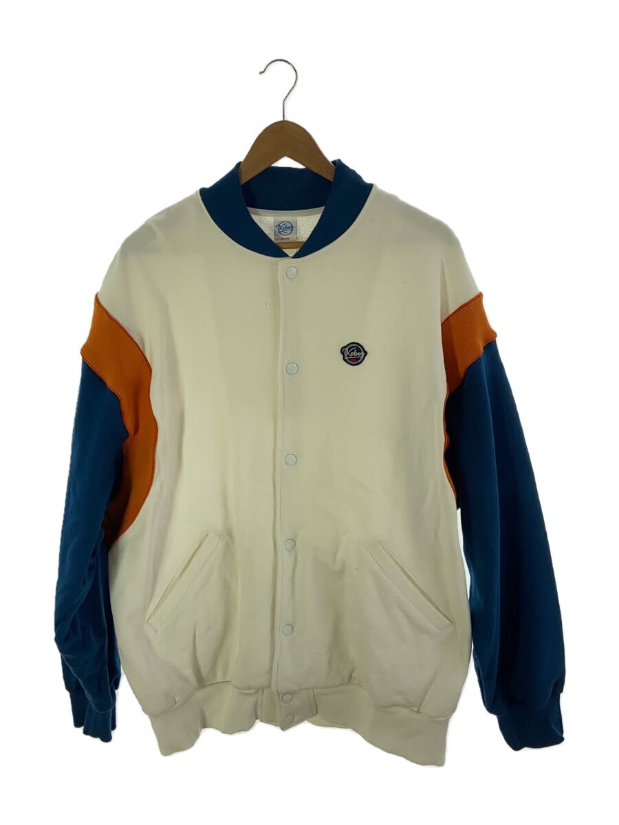 Other - 【中古】Keboz◆スタジャン/XXL/コットン/WHT【メンズウェア】