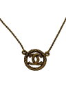 【中古】CHANEL◆ココマークネックレス/--/GLD/トップ有/レディース【服飾雑貨他】