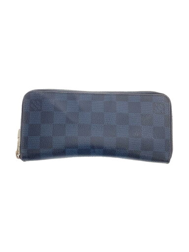 【中古】LOUIS VUITTON◆ジッピー・ウォレット・ヴェルティカル_ダミエ・コバルト_NVY/PVC/NVY/メンズ【服飾雑貨他】 【中古】LOUIS VUITTON◆ジッピー・ウォレット・ヴェルティカル_ダミエ・コバルト_NVY/PVC/NVY/メンズ【服飾雑貨他】