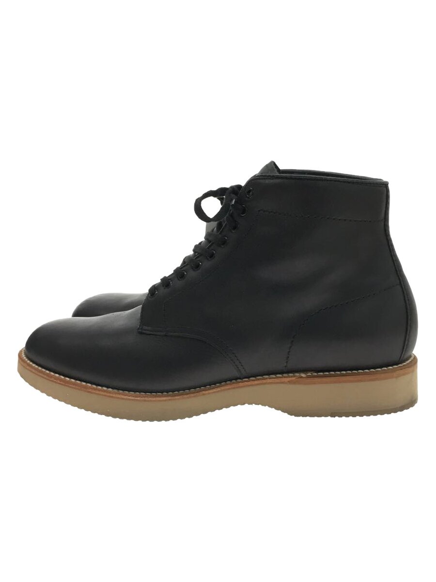 【中古】Alden◆SHIPS別注/サービスブーツ/US9.5/BLK/レザー/45967//【シューズ】