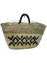 【中古】KECH/カゴトートバッグ/--/BEG【バッグ】(4)