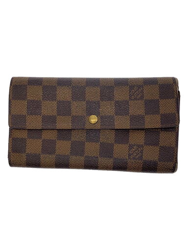 【中古】LOUIS VUITTON◆1)ポルト・フォイユ・サラ_モノグラム・キャンバス_BRW/PVC/BRW/レディース【服飾雑貨他】 【中古】LOUIS VUITTON◆1)ポルト・フォイユ・サラ_モノグラム・キャンバス_BRW/PVC/BRW/レディース【服飾雑貨他】