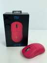 【中古】Logicool◆superlight/マゼンタ/マウス/パソコン周辺機器/ロジクール【パソコン】