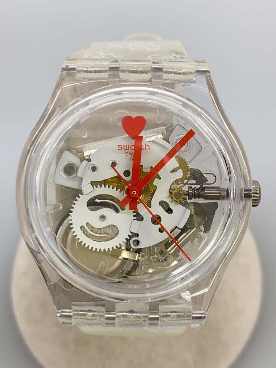 【中古】SWATCH◆クォーツ腕時計/ア�
