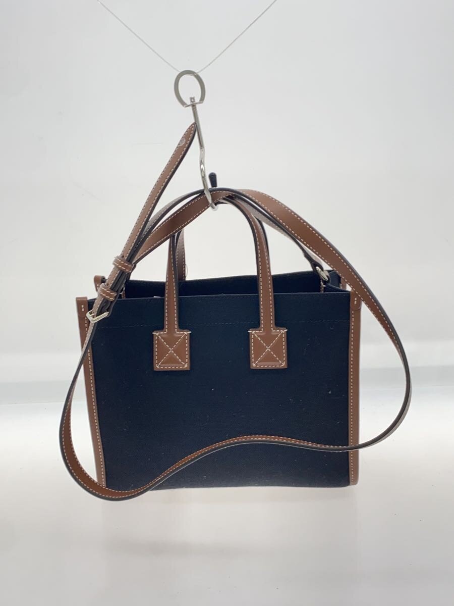 中古 BURBERRY ショルダーバッグ キャンバス BLK バッグ jumblestore-37715627 2nd STREET 楽天市場店 サンプル画像3