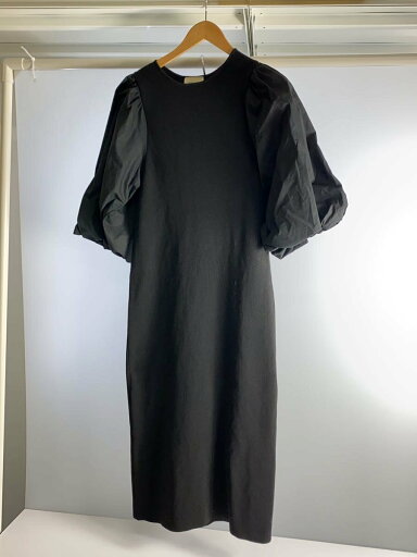 【中古】UNITED ARROWS◆コンビニットワンピース/--/ポリエステル/BLK/1526-699-3729【レディースウェア】 【中古】UNITED ARROWS◆コンビニットワンピース/--/ポリエステル/BLK/1526-699-3729【レディースウェア】