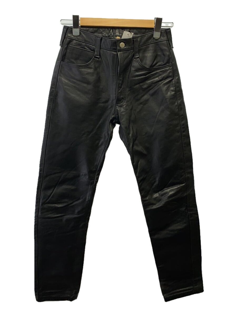 【中古】FOR YOUR UNBOLY LIFE/ボトム/28/レザー/BLK【メンズウェア】