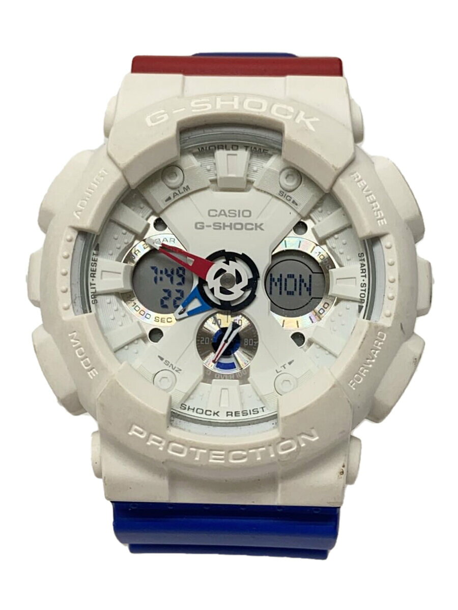 【中古】CASIO◆クォーツ腕時計・G-SHOCK/デジアナ【服飾雑貨他】