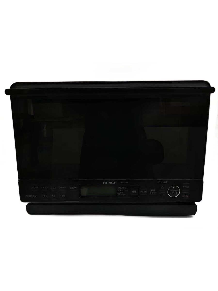 【中古】HITACHI◆オーブンレンジ ヘルシーシェフ MRO-S8B K【家電・ビジュアル・オーディオ】