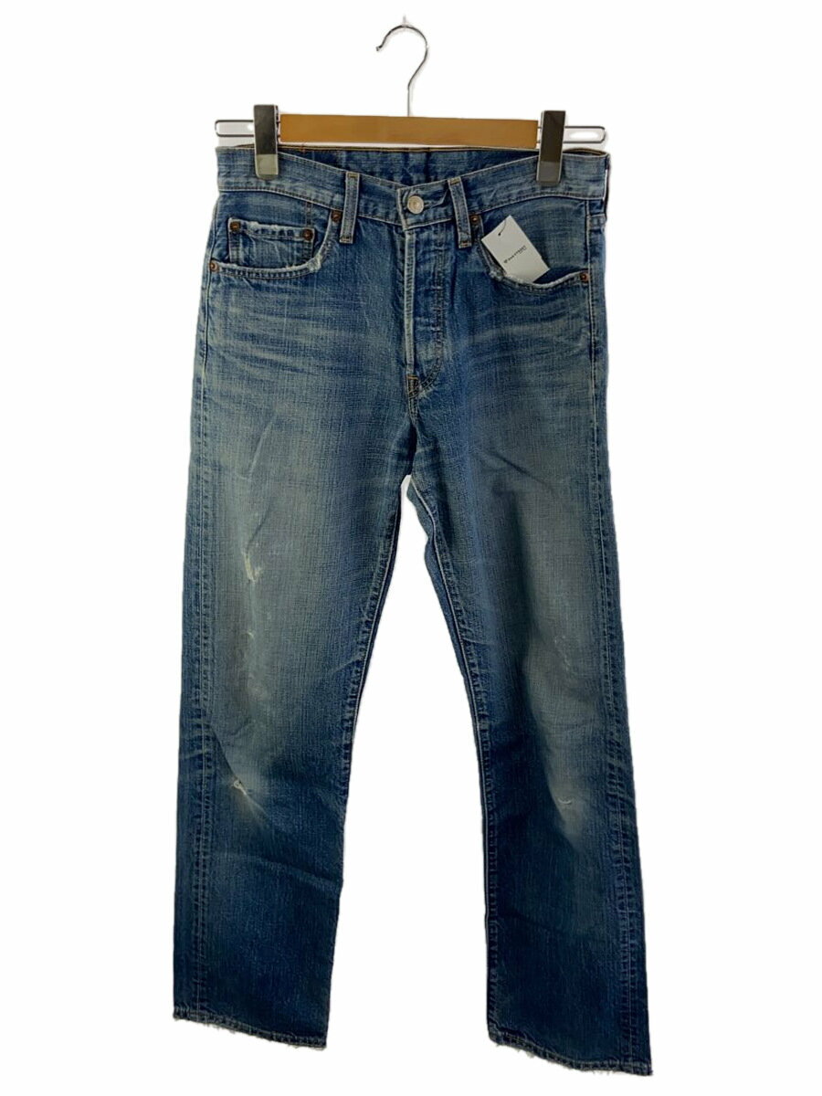 【中古】Levi’s◆ストレートパンツ/29/コットン/IDG/00s/501/ボタン裏359【メンズウェア】