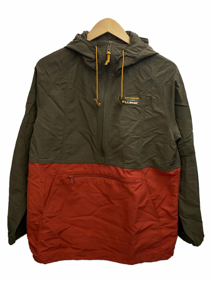 【中古】L.L.Bean◆ナイロンジャケット/M/ナイロン/KHK/VN1003707【メンズウェア】