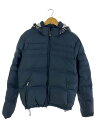 【中古】EMPORIO ARMANI◆ダウンジャケット/M/ポリエステル/NVY/2A340/271355【メンズウェア】