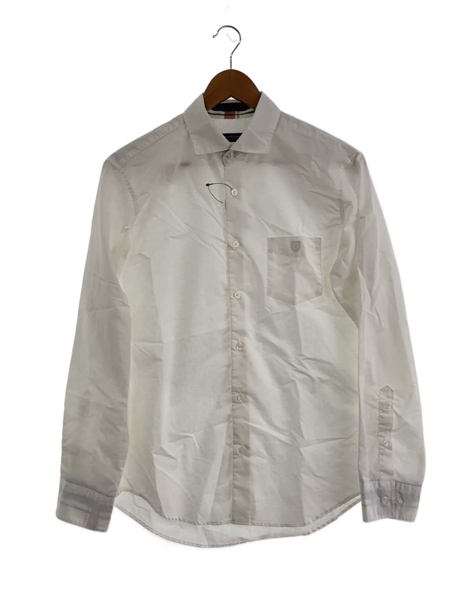 【ブランド】BURBERRY BLACK LABEL 【ブランドカナ】バーバリーブラックレーベル 【型番】 【程度】B 【サイズ】M 【メインカラー】ホワイト 【素材・生地】コットン 【キーワード】　　　/ 2026/04/10 セカンドストリート豊中庄内店【3881】【中古】BURBERRY BLACK LABEL◆長袖シャツ/M/コットン ブランド BURBERRY BLACK LABEL 型番 カラー ホワイト 柄 無地 素材・生地 コットン>色・素材について サイズ M>サイズ表示について 実寸（cm） 【シャツ】 肩幅：43 / 身幅：50 / 着丈：72 / 袖丈：59 / ゆき：/ 【その他】 その他サイズ：/ 商品は　セカンドストリート豊中庄内店の店頭にて販売しております。商品に関するお問合わせは、お電話(TEL:06-6335-5043)にて、問合わせ番号：2338228570141をお伝えください。 配送方法やお支払い方法に関するお問い合わせは、サポートセンターまでご連絡をお願いします。 ※お電話の対応は営業時間内のみとなります。お問い合わせフォームでお問い合わせの際はご注文番号をご記入下さい