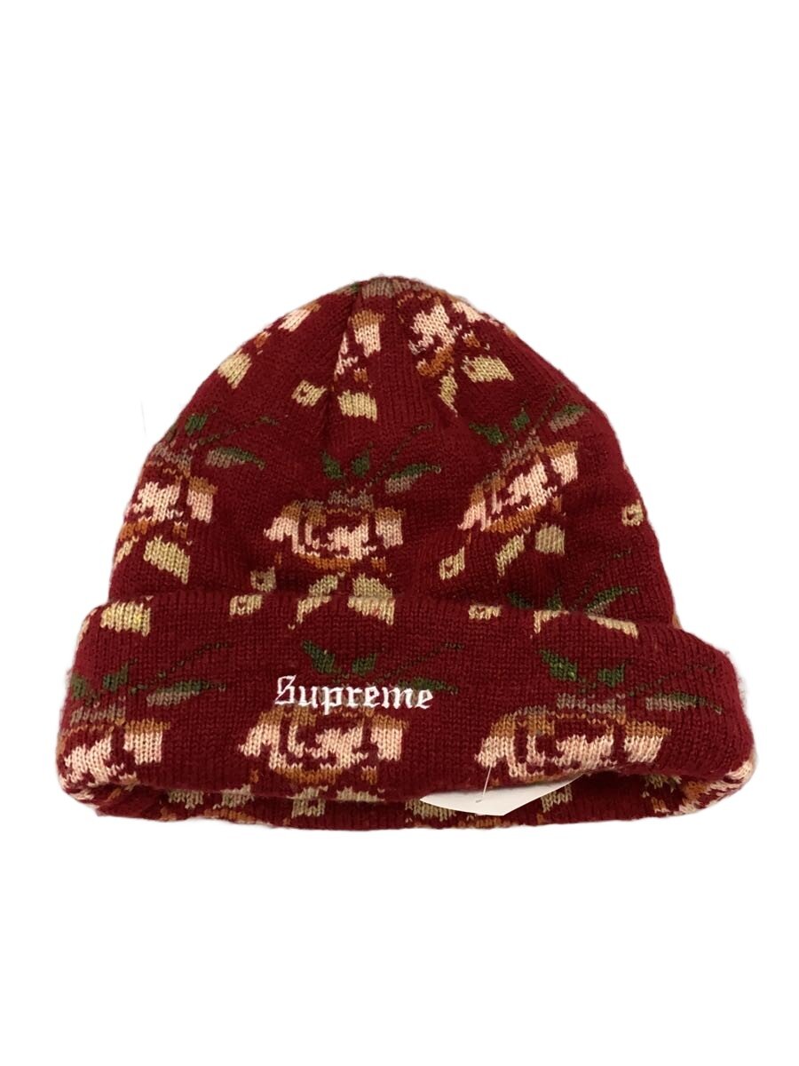 楽天市場】supreme ニット帽 赤の通販
