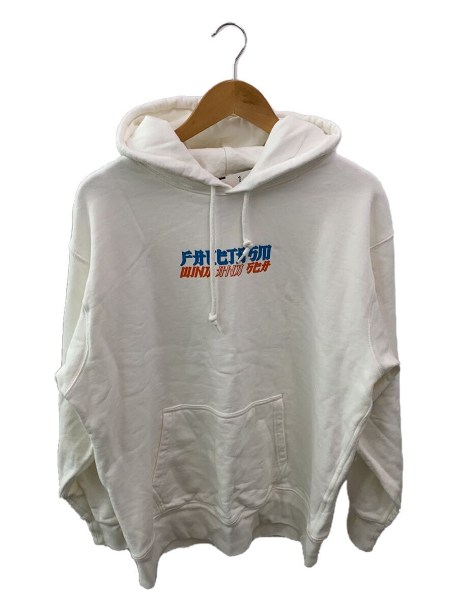 【中古】WIND AND SEA◆パーカー/L/コットン/WHT/無地/wds-c-face-23-q1-02//【メンズウェア】