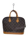 【中古】LOUIS VUITTON◆1)アルマ_モノグラム・キャンバス_BRW/PVC/BRW【バッグ】(4)