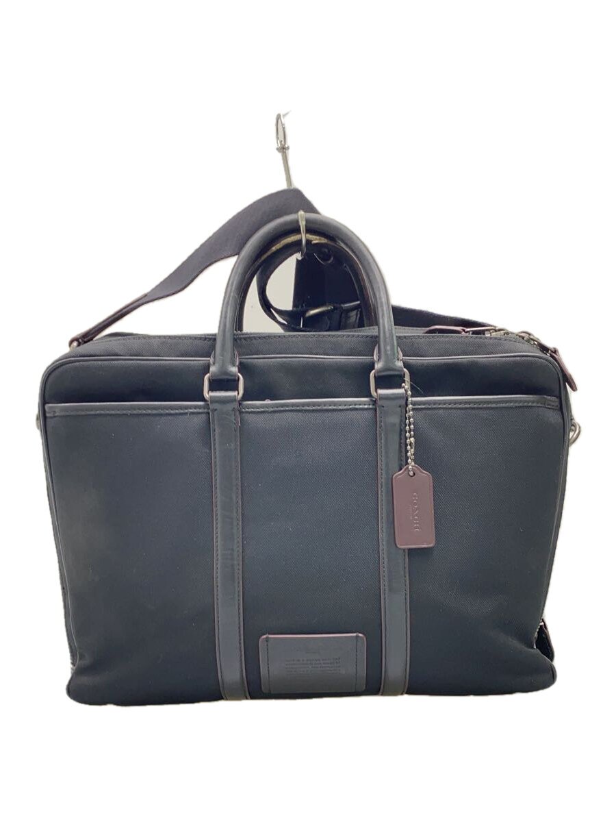 【中古】COACH◆Metropolitan/メトロポリタン/ブリーフケース/ビジネスバッグ/BLK/2...