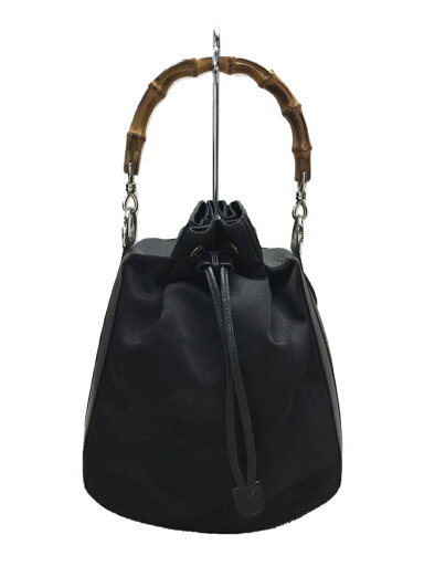 【中古】GUCCI◆ハンドバッグ/--/BLK/無地/001・2865・1657【バッグ】 【中古】GUCCI◆ハンドバッグ/--/BLK/無地/001・2865・1657【バッグ】