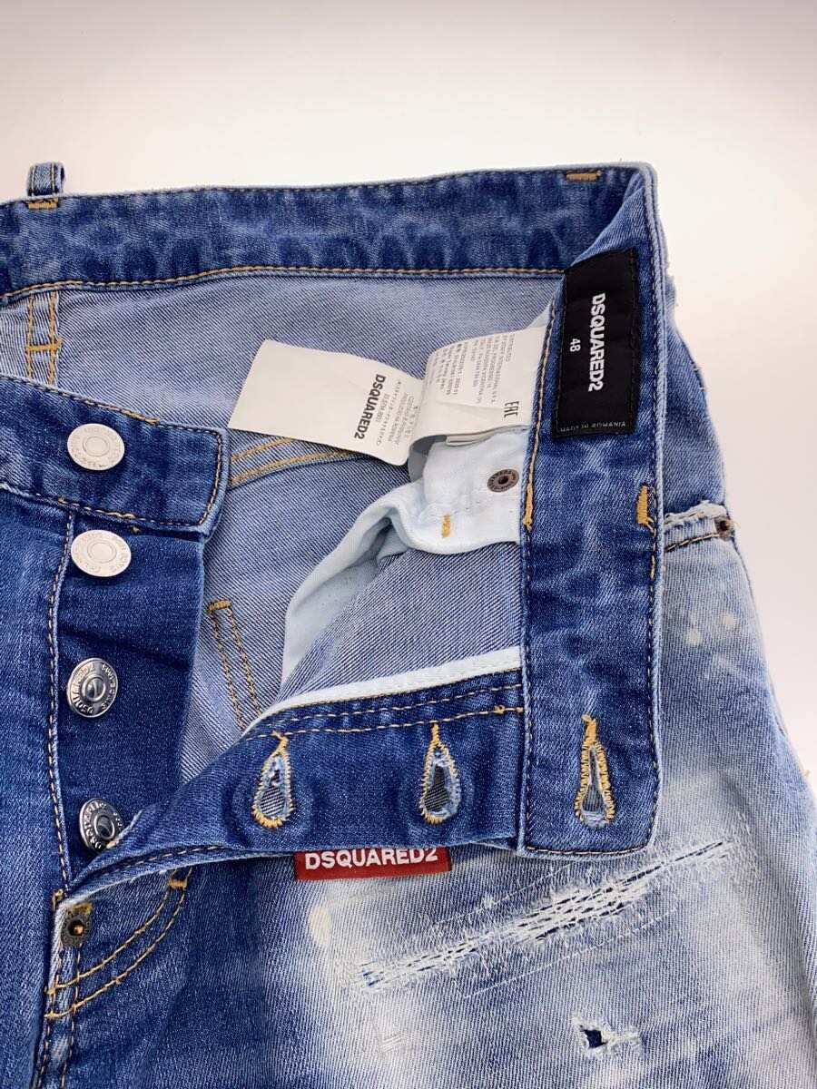 【中古】DSQUARED2◆Super Twinky/スキニーパンツ/48/デニム/インディゴ/S74LB1061S30789【メンズウェア】