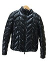 【中古】MONCLER◆BERRIAT/ダウンジャケット/0/ナイロン/BLK/142-091-41 ...