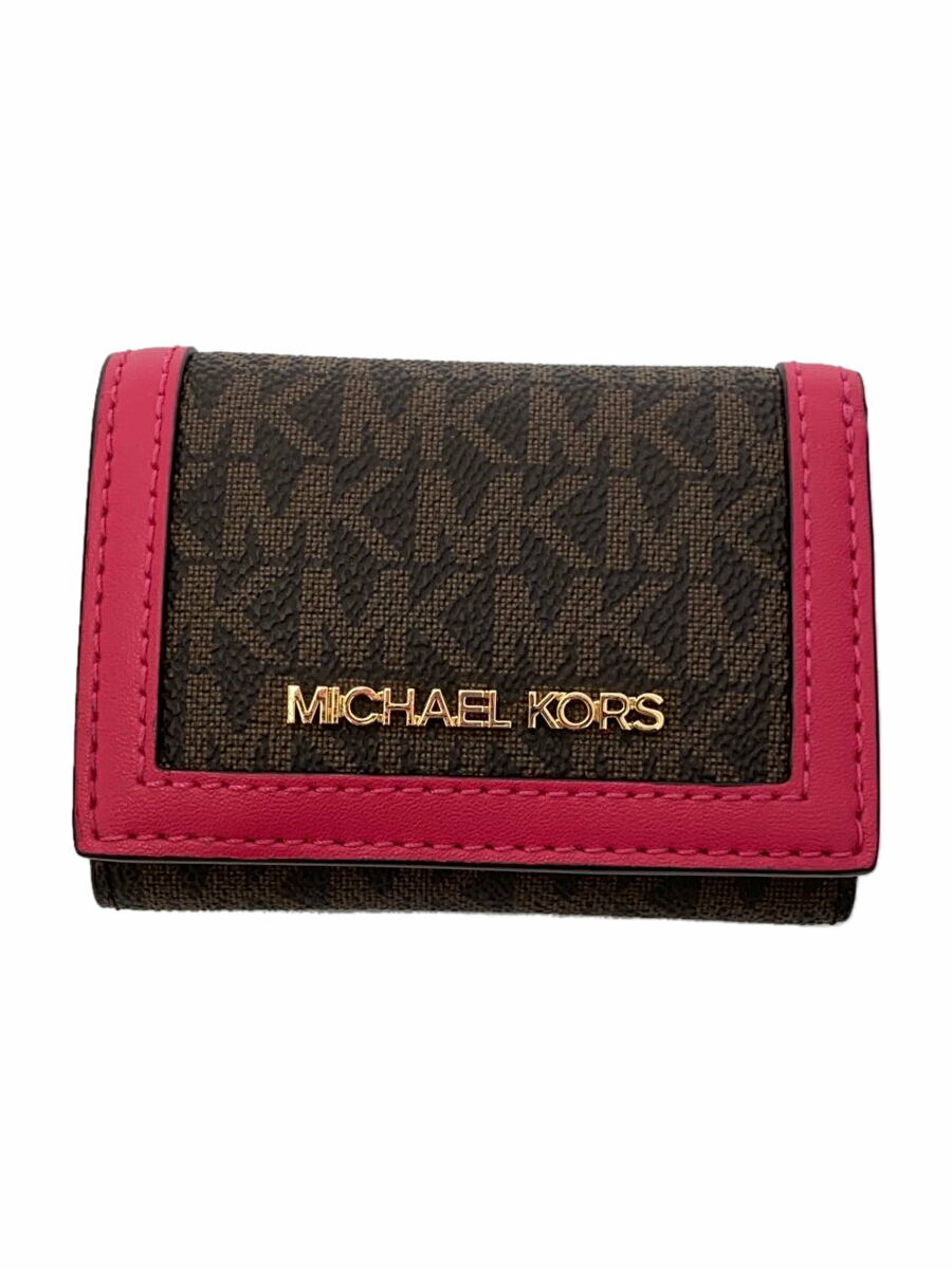 楽天2nd STREET 楽天市場店【中古】MICHAEL KORS◆3つ折り財布/--/BRW/総柄/レディース/35F3GTVD0B【服飾雑貨他】