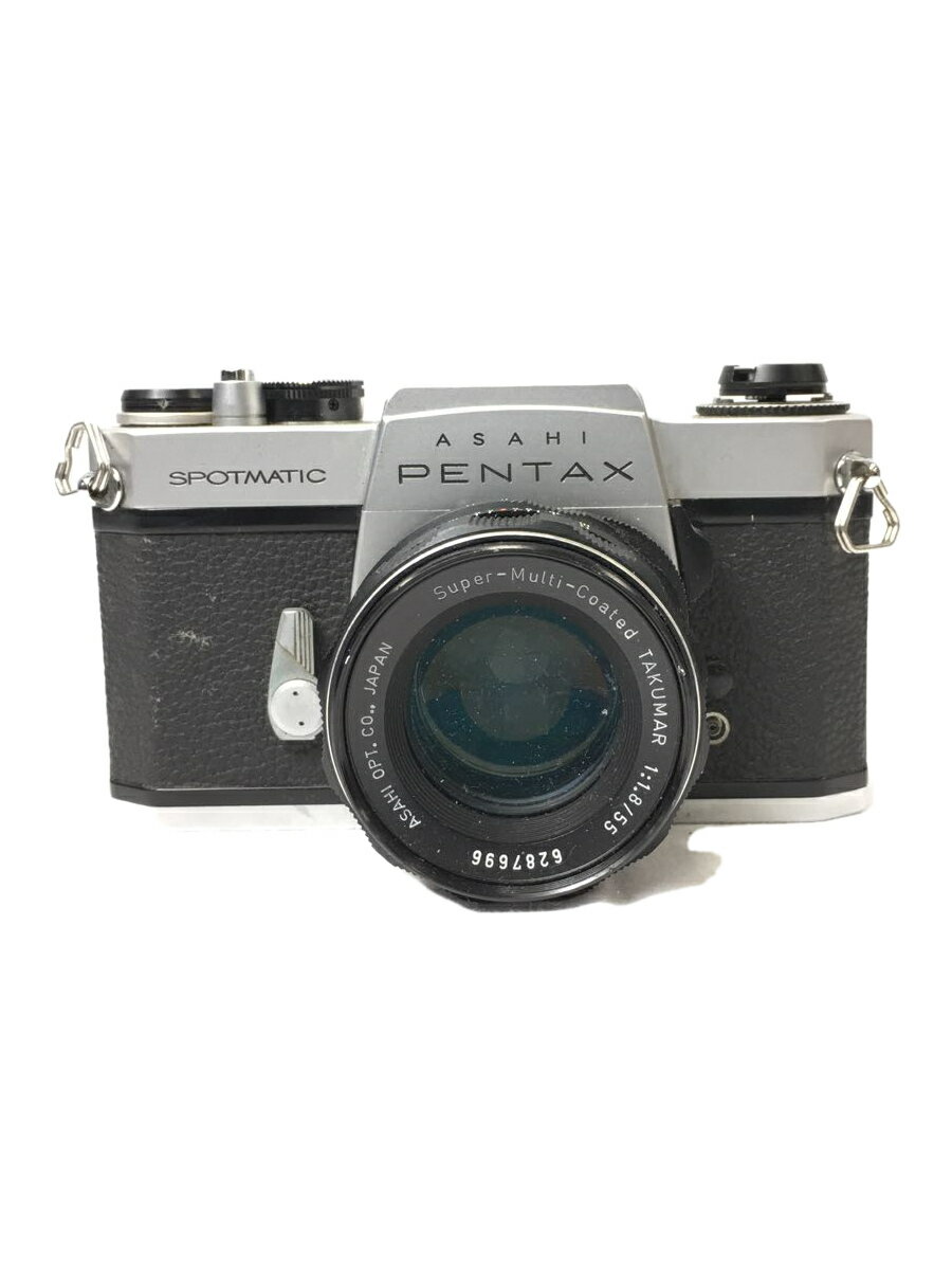 【中古】PENTAX◆ペンタックス SPOTMATIC II smc TAKUMAR 55mm f1.8 フィルム一眼レフ レンズセッ【カメラ】