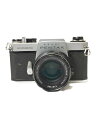 【ブランド】PENTAX【ブランドカナ】ペンタックス【型番】【程度】B【カラー】【キーワード】　　2022/05/24スーパーセカンドストリート八尾店 【4130】【中古】PENTAX◆ペンタックス SPOTMATIC II+smc TAKUMAR 55mm f1.8 フィルム一眼レフ レンズセッ【カメラ】ブランドPENTAX型番カラー実寸【その他】 その他サイズ：/商品は　スーパーセカンドストリート八尾店の店頭にて販売しております。商品に関するお問合わせは、お電話(TEL:072-990-2370)にて、問合わせ番号：2341300397024をお伝えください。配送方法やお支払い方法に関するお問い合わせは、サポートセンターまでご連絡をお願いします。※お電話の対応は営業時間内のみとなります。お問い合わせフォームでお問い合わせの際はご注文番号をご記入下さいこの商品に関する出品店舗からのコメントプリズム腐食有/電池室錆