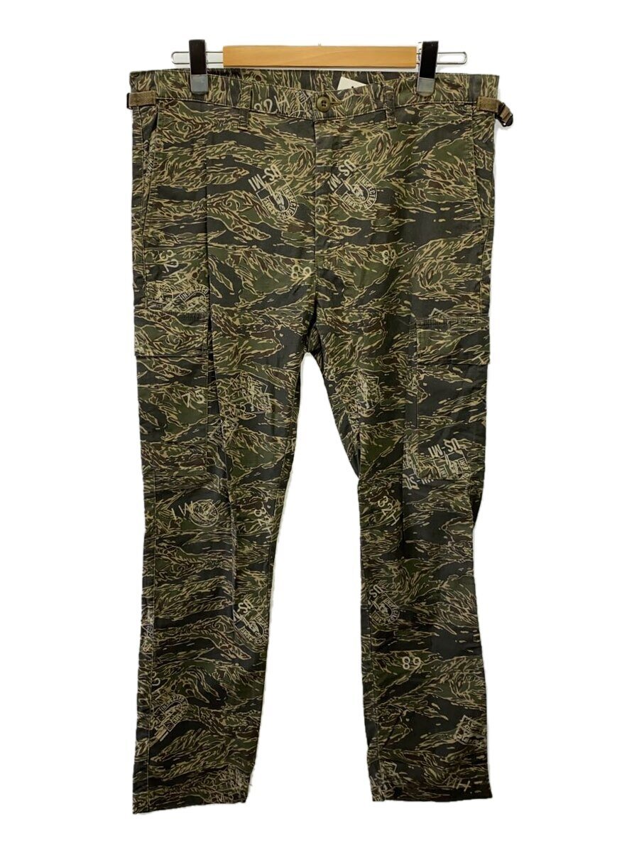 【中古】HYSTERIC GLAMOUR◆カーゴパンツ/L/コットン/KHK/カモフラ/0261AP03【メンズウェア】