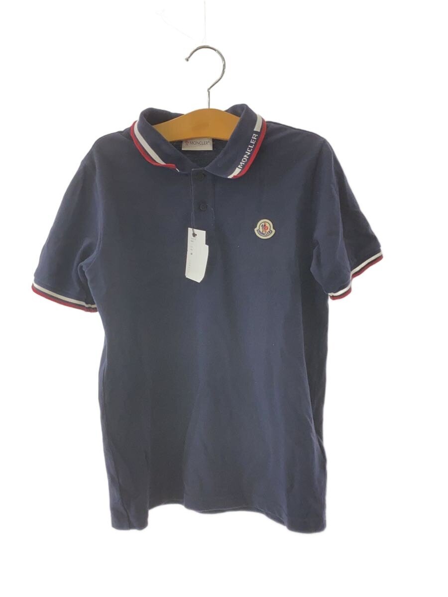【中古】MONCLER◆ポロシャツ/US12/コットン/NVY/J19548A00012【キッズ】