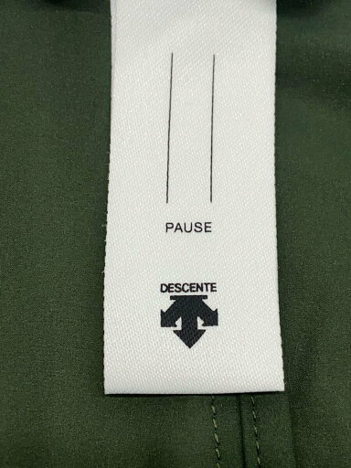 【中古】DESCENTE◆テーラードジャケット/O/ポリエステル/GRN/無地/DLMTJF30N【メンズウェア】