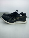 【中古】ASICS◆ローカットスニーカー/27.5cm/BLK/1011A817【シューズ】