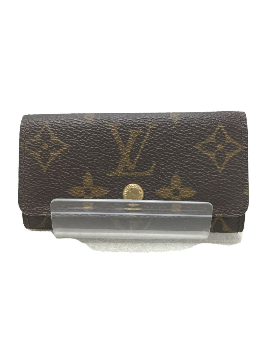 【ブランド】LOUIS VUITTON【ブランドカナ】ルイヴィトン【型番】M69517【程度】C【サイズ】【メインカラー】ブラウン【素材・生地】PVC（ビニール）【キーワード】　　2022/04/05セカンドストリート太田店 【4070】【中古】LOUIS VUITTON◆ミュルティクレ4_モノグラム_BRW/PVC/BRWブランドLOUIS VUITTON型番M69517カラーブラウン柄総柄素材・生地PVC（ビニール）>色・素材についてサイズ>サイズ表示について実寸【ウォレット】 縦：5.5 / 横：10.5 / 厚み：2 【その他】 その他サイズ：/商品は　セカンドストリート太田店の店頭にて販売しております。商品に関するお問合わせは、お電話(TEL:0276-30-6030)にて、問合わせ番号：2340700107028をお伝えください。配送方法やお支払い方法に関するお問い合わせは、サポートセンターまでご連絡をお願いします。※お電話の対応は営業時間内のみとなります。お問い合わせフォームでお問い合わせの際はご注文番号をご記入下さいこの商品に関する出品店舗からのコメント内側に擦れがございます。こちら店頭でも同時販売いたしておりますので、状態に変化が生じる恐れがございます。ご不明点がございましたらお気軽にお問い合わせくださいませ。