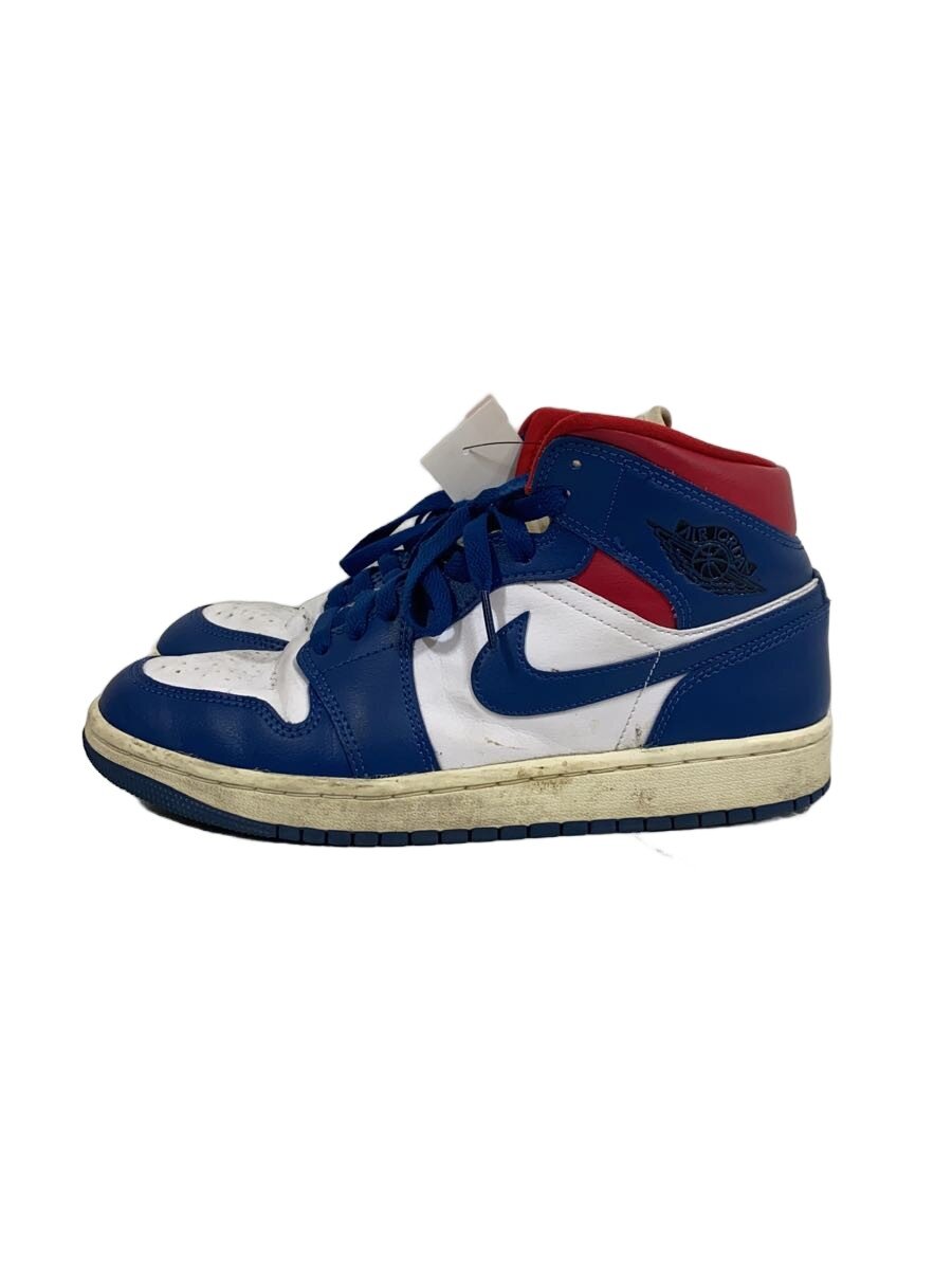 NIKE◆ハイカットスニーカー/25cm/BLU/BQ6472-146
