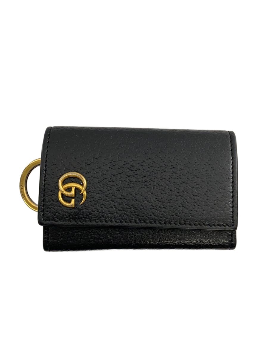 Rakuten - 【中古】GUCCI◆キーケース/レザー/BLK/メンズ【服飾雑貨他】