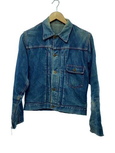 【中古】40s-50s/1stタイプ/裏ネル/状態考慮/Gジャン/--/デニム/IDG//【メンズウェア】 【中古】40s-50s/1stタイプ/裏ネル/状態考慮/Gジャン/--/デニム/IDG//【メンズウェア】