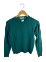 【中古】JOHN SMEDLEY◆ニット・セーター(薄手)/S/ウール/GRN【レディースウェア】