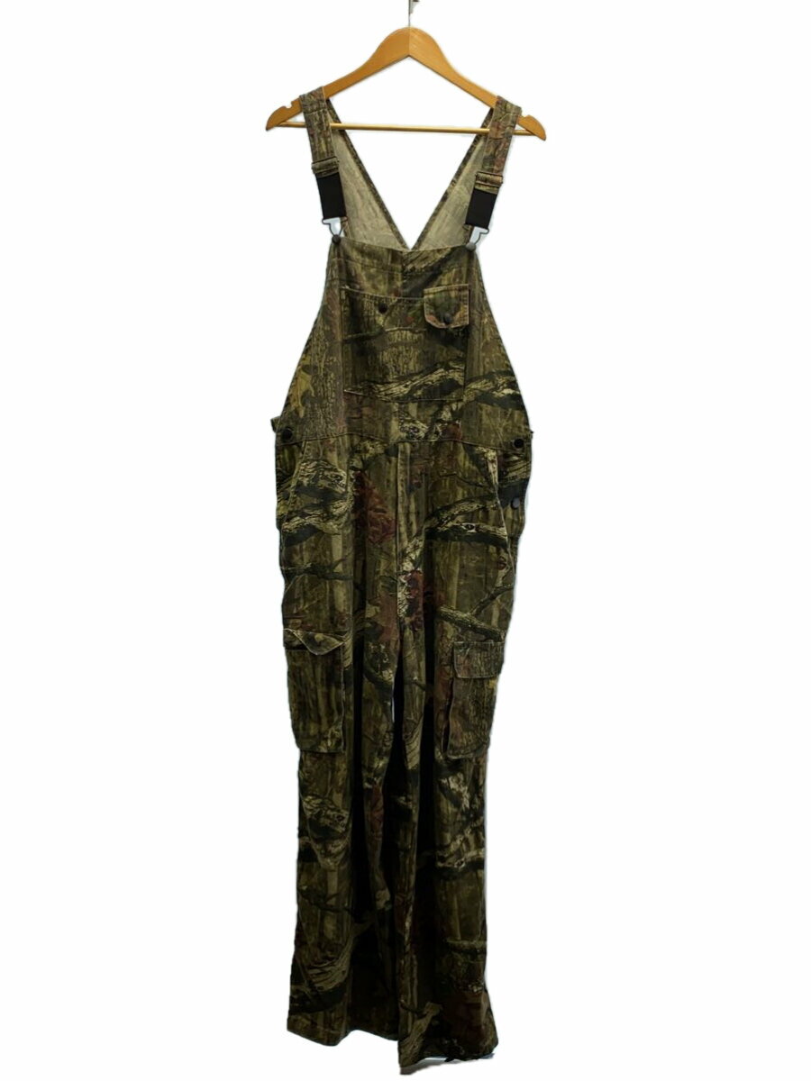 【中古】MOSSY OAK/オーバーオール/L/コットン/GRN/カモフラ【メンズウェア】