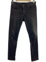 【中古】MINEDENIM◆スキニーパンツ/28/コットン/ブラック/無地/1809-1003-95-312【メンズウェア】(4)