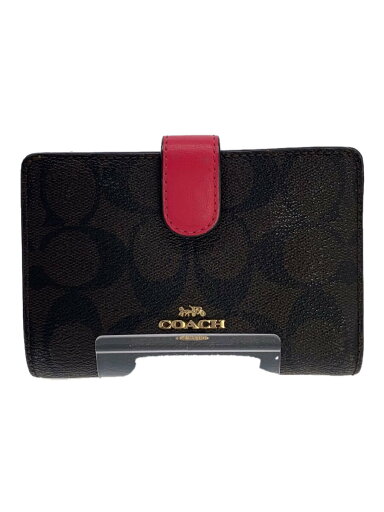 【中古】COACH◆2つ折り財布/PVC/BRW/レディース/503562【服飾雑貨他】 【中古】COACH◆2つ折り財布/PVC/BRW/レディース/503562【服飾雑貨他】