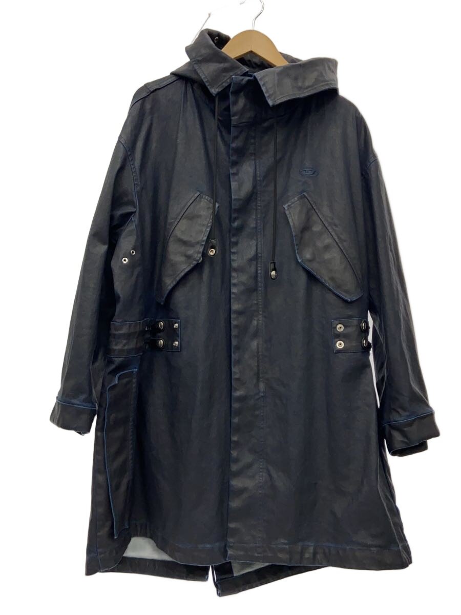 【中古】DIESEL◆モッズコート/XS/デニム/IDG【メンズウェア】