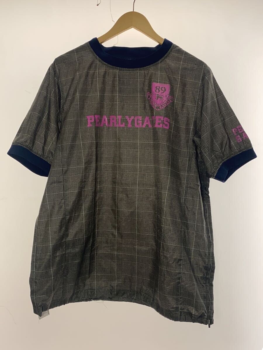 【中古】PEARLY GATES◆半袖ジャケット/スポーツウェアー/6/GRY/053-221908【スポーツ】