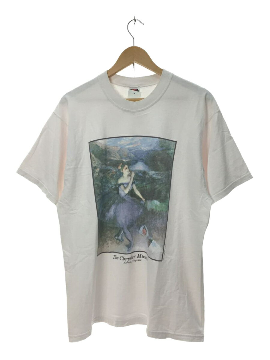 FRUIT OF THE LOOM◆90S/エドガードガ/Dancer with Bouquets/VINTAGE/Tシャツ/L