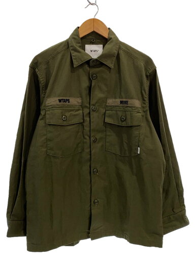 【中古】WTAPS◆ジャケット/2/コットン/KHK/242WVDT-SHM01//【メンズウェア】 【中古】WTAPS◆ジャケット/2/コットン/KHK/242WVDT-SHM01//【メンズウェア】