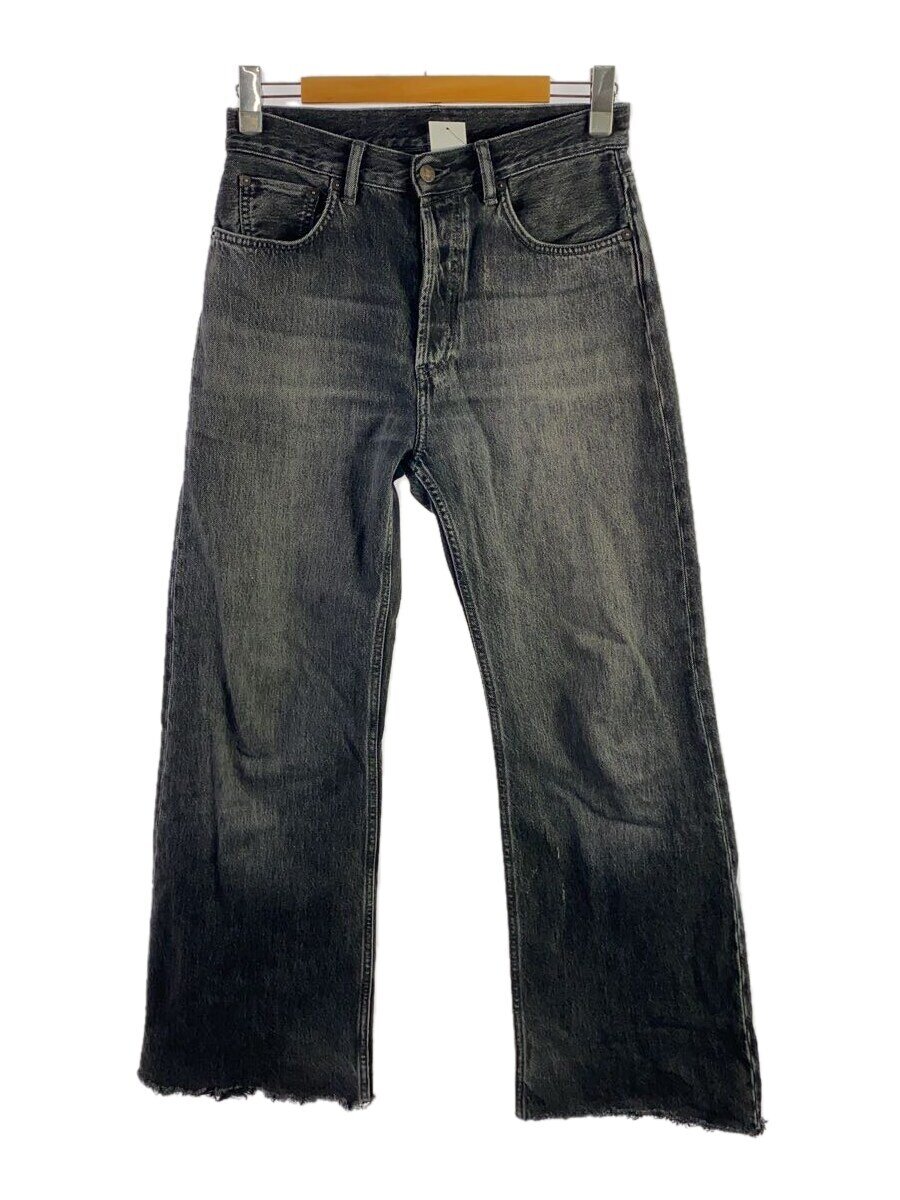 【中古】Acne Studios(Acne)◆ボトム/--/コットン/BLK//【メンズウェア】