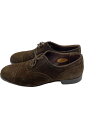【中古】GRENSON◆ドレスシューズ/--/ブラウン/スウェード//【シューズ】