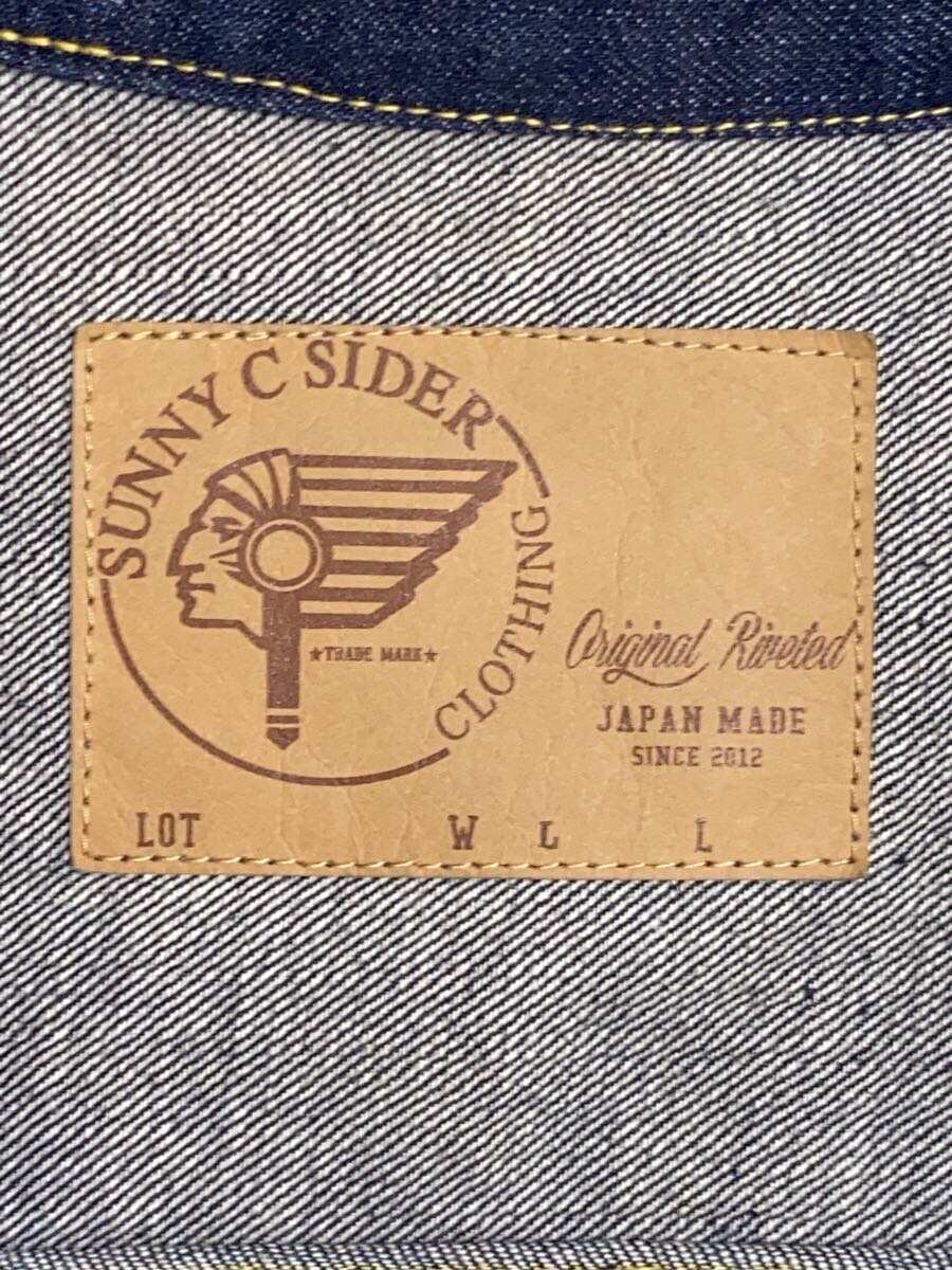【中古】SUNNY C SIDER◆2ndタイプ/濃紺/Gジャン/L/デニム/IDG【メンズウェア】