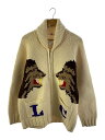 【中古】カーディガン(厚手)/--/ウール/BEG【メンズウェア】(4)