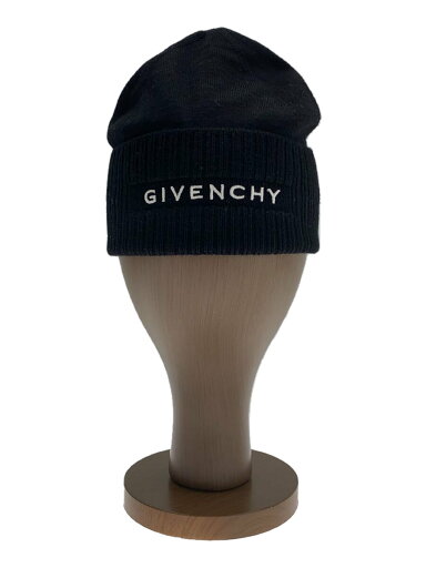 【中古】GIVENCHY◆4G/ニットキャップ/カシミヤ/ウール/ブラック/レディース【服飾雑貨他】 【中古】GIVENCHY◆4G/ニットキャップ/カシミヤ/ウール/ブラック/レディース【服飾雑貨他】