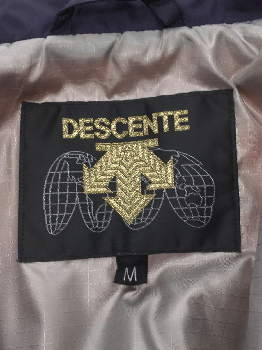 【中古】DESCENTE◆ジャケット/M/ポリエステル/イエロー【メンズウェア】